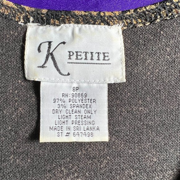 VTG๐ K Petite Elegant & Timeless Business Jacket Dress - Picture 14 of 16